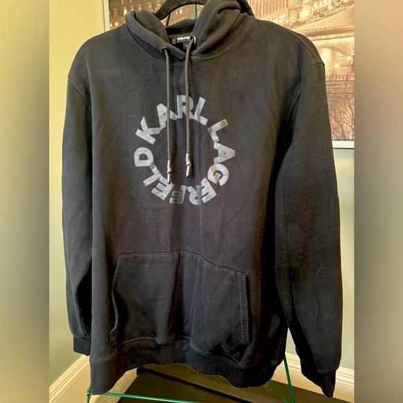 Good Preowned Condition Karl Lagerfeld Hooded Sweatshirt - Picture 1 of 7